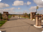 Commercial Iron Gate Entry System